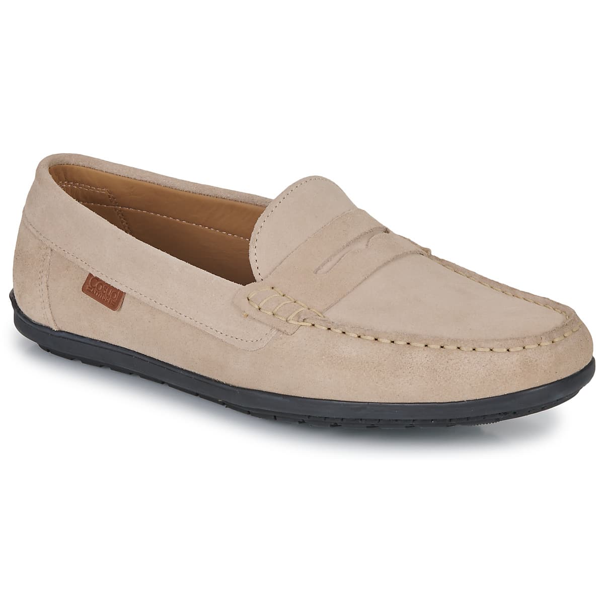 Men's Loafers Casual Attitude Beige