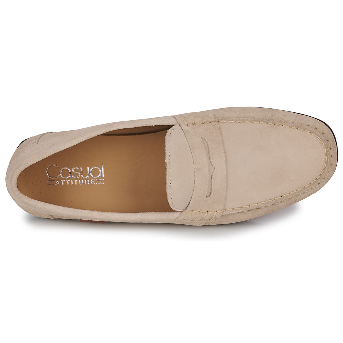 Men's Loafers Casual Attitude Beige
