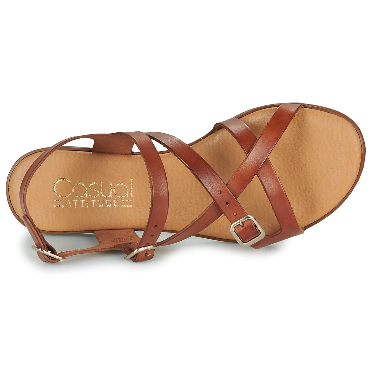 Women's Sandals Casual Attitude Brown