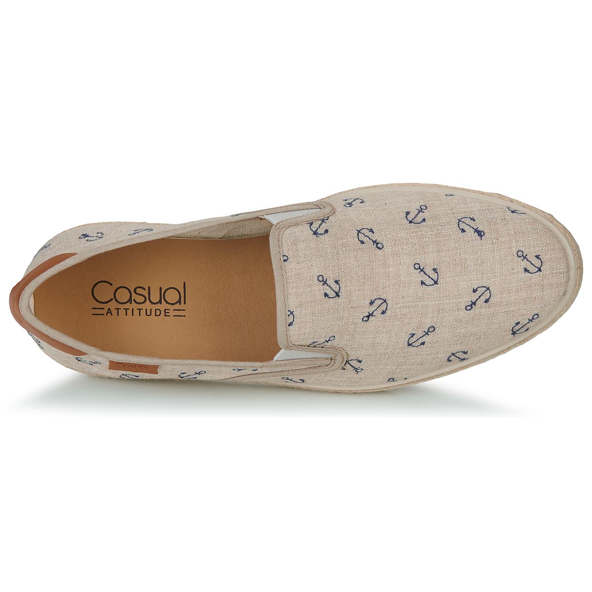 Men's Espadrilles Casual Attitude Beige