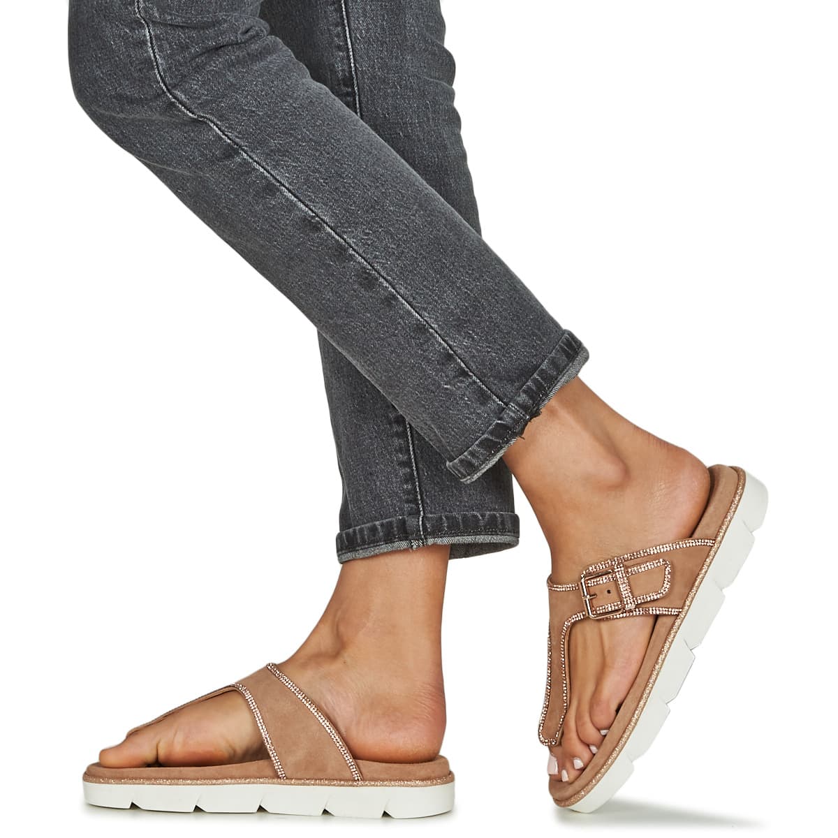 Women's Flip Flops Sweet Lemon Brown