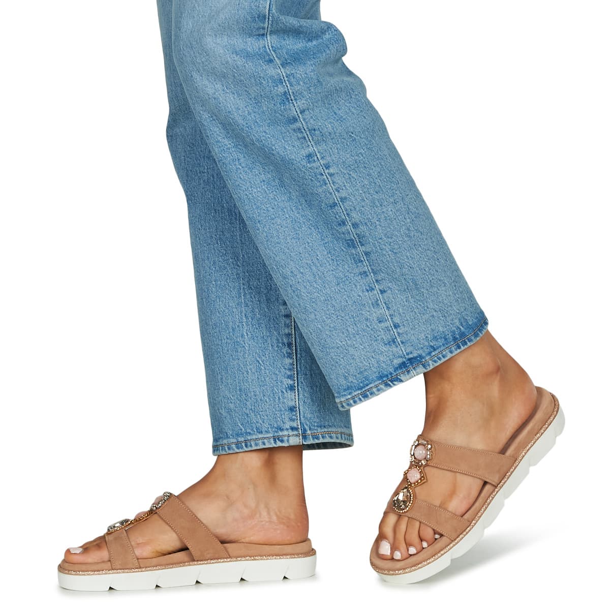 Women's Mules Sweet Lemon Brown