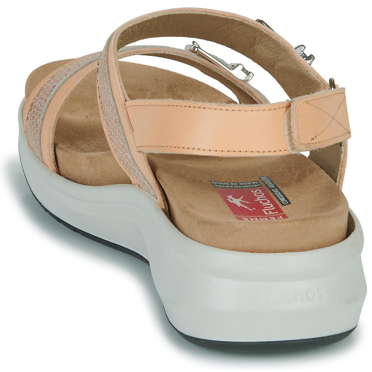 Women's Platforms Fluchos Beige
