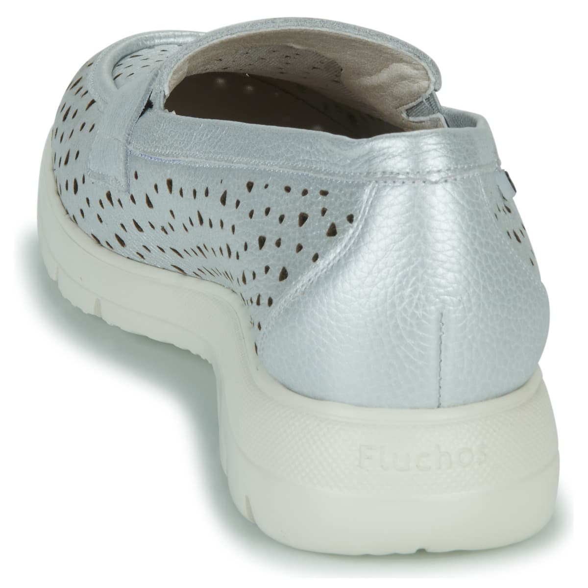 Women's Loafers Fluchos Silver