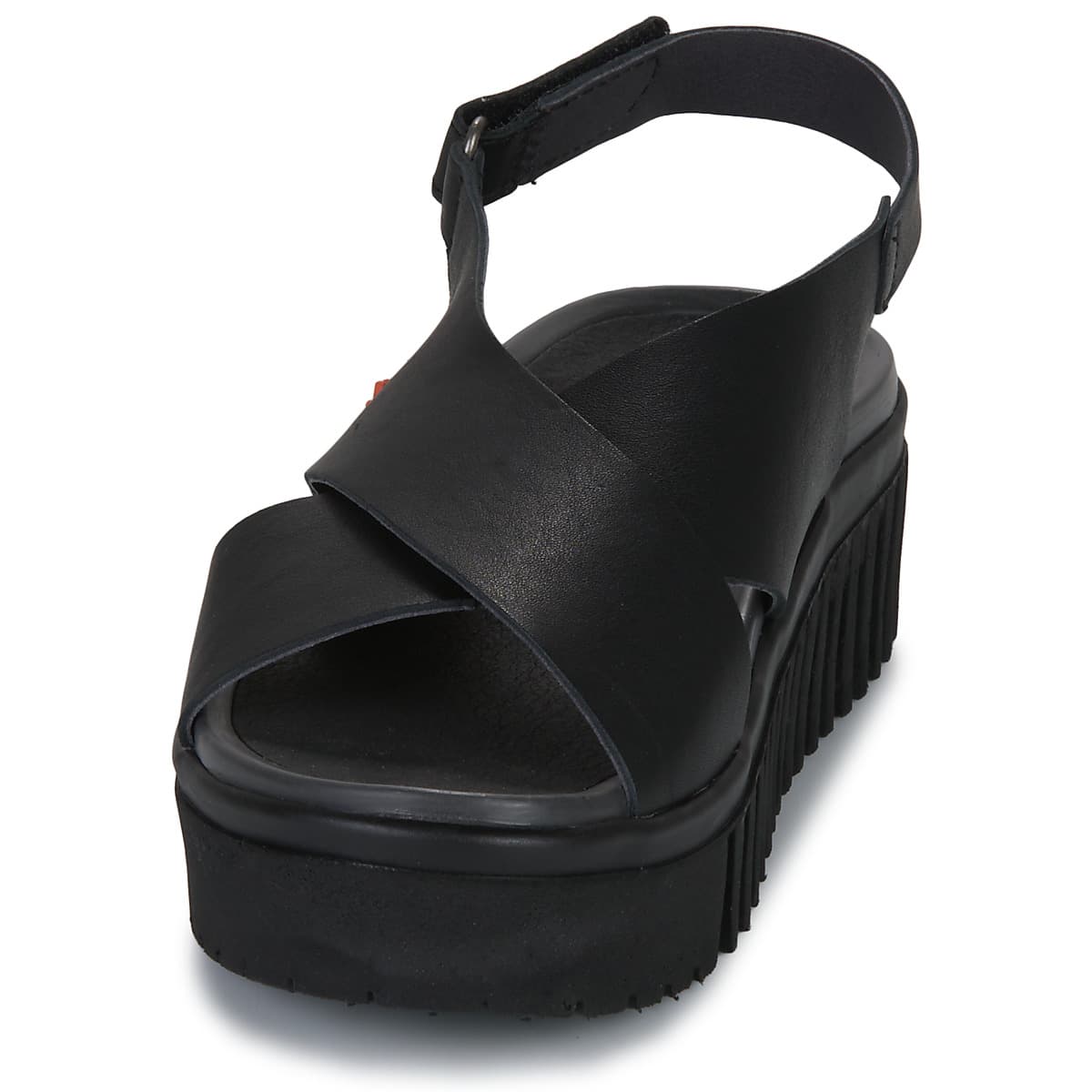 Women's Platforms Art Black