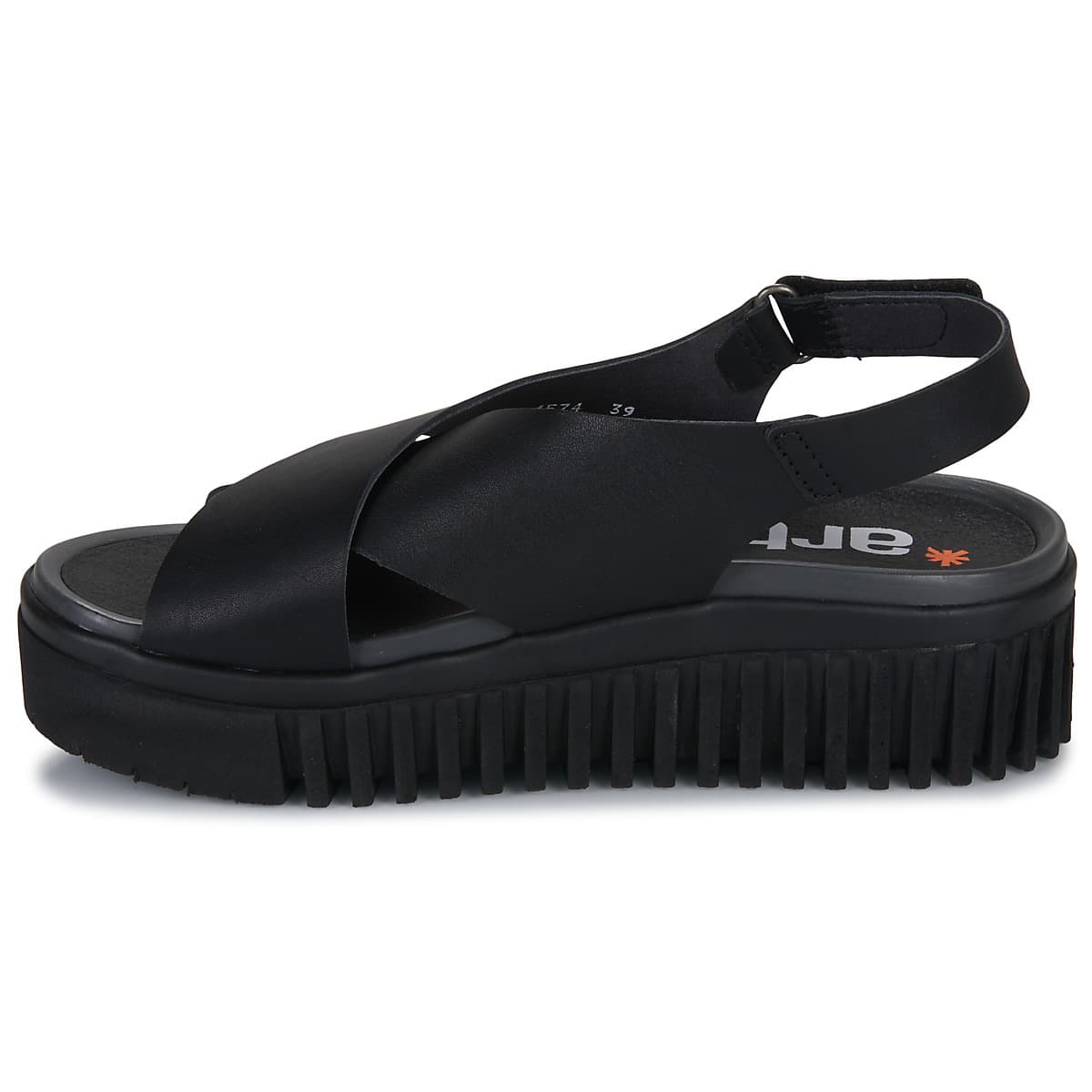 Women's Platforms Art Black