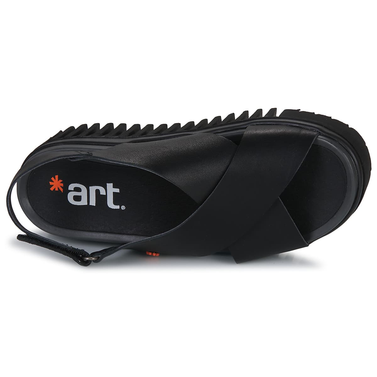 Women's Platforms Art Black