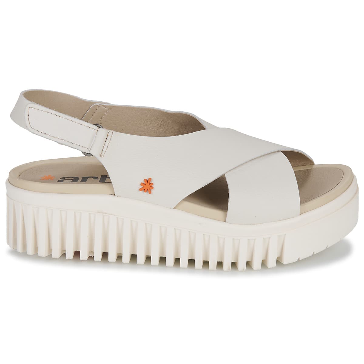 Women's Platforms Art Beige