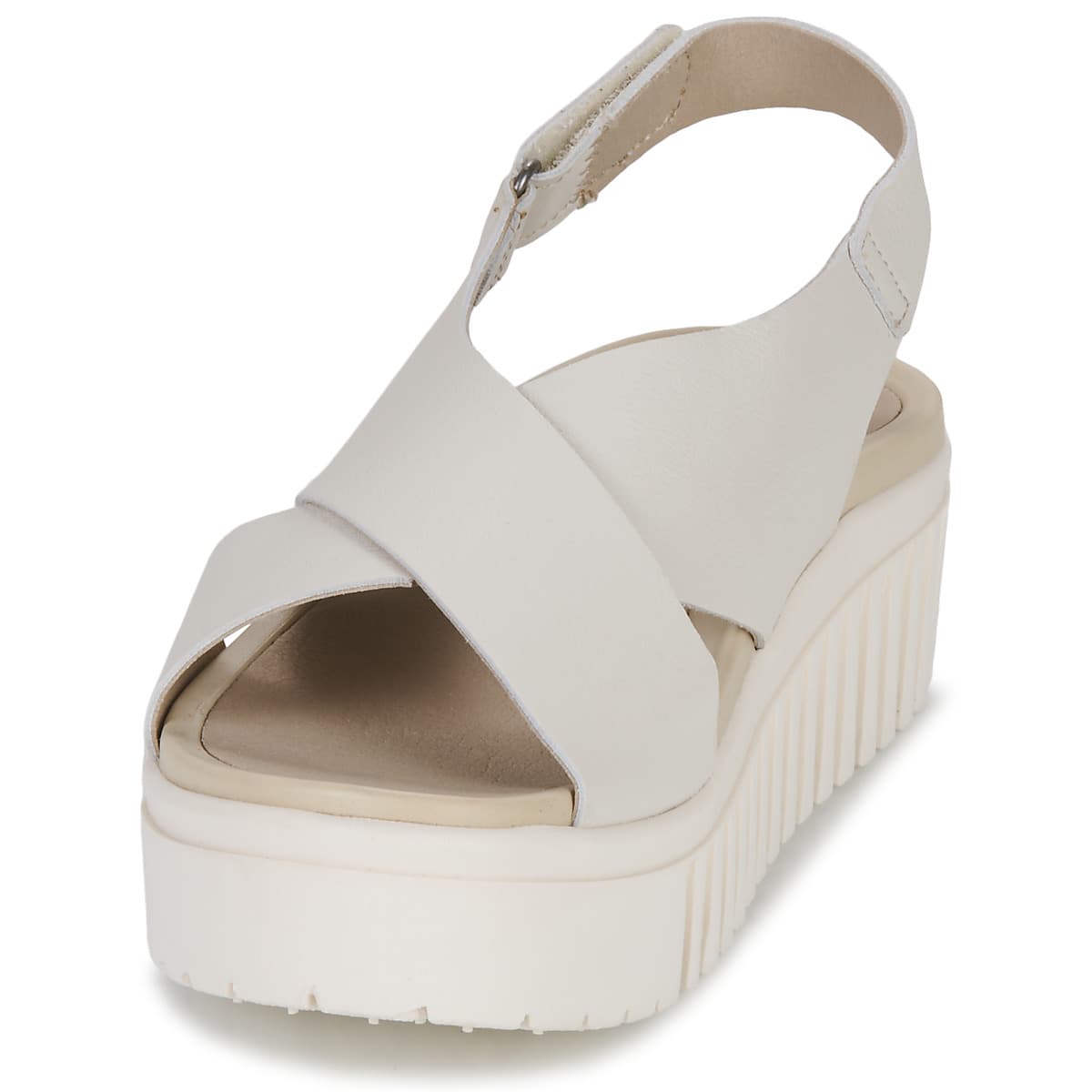 Women's Platforms Art Beige