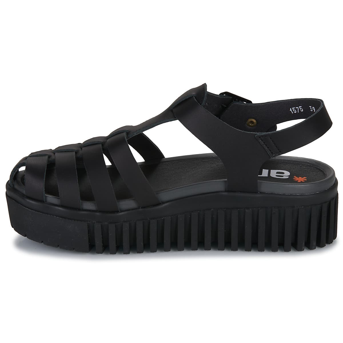 Women's Platforms Art Black