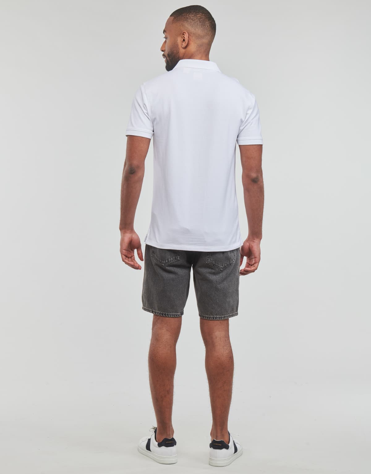 Men's Polo Shirts Levis White