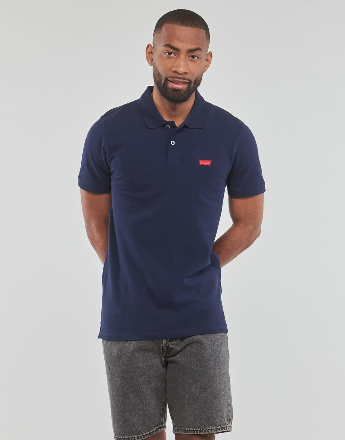 Men's Polo Shirts Levis Blue