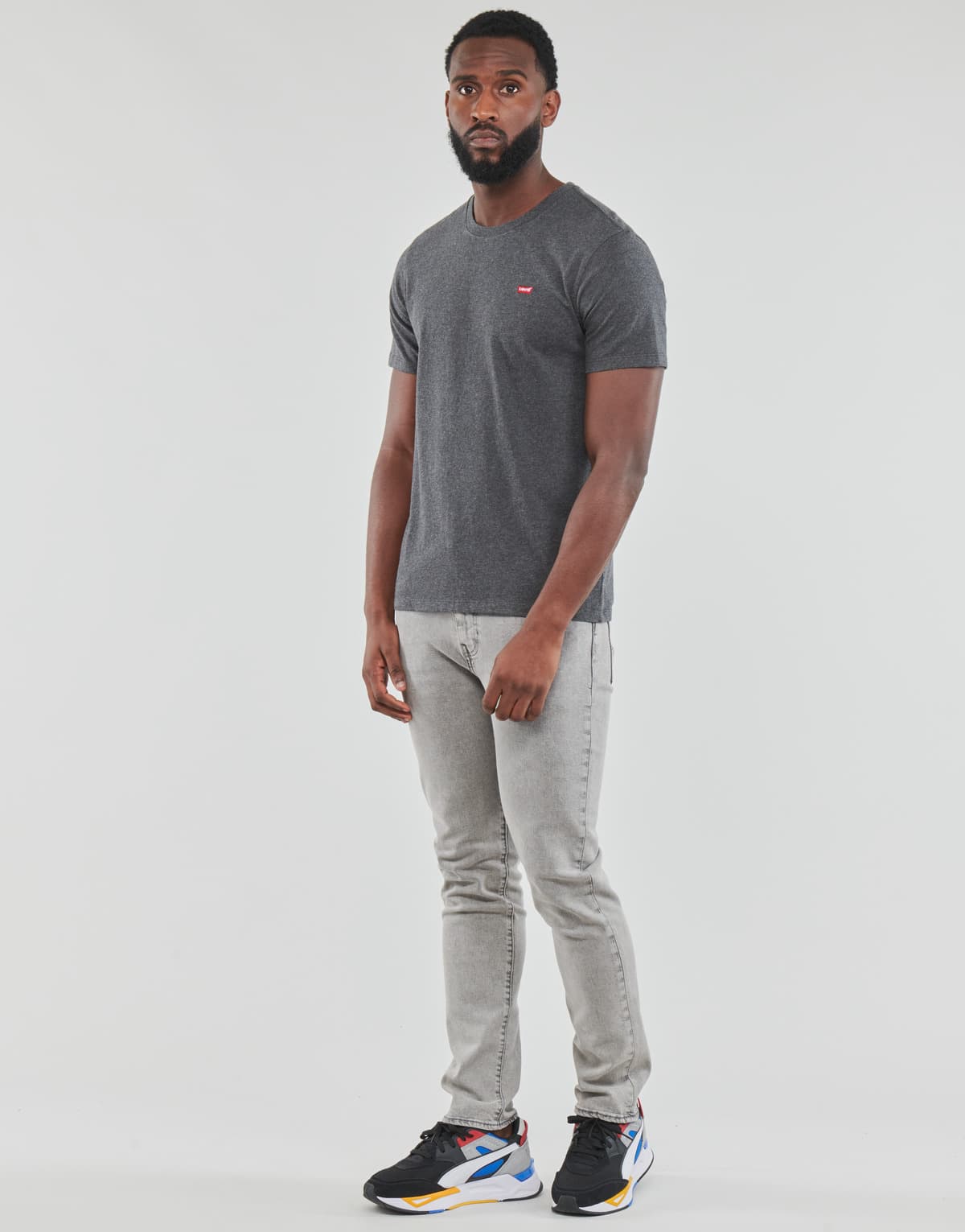 Men's T-Shirts Levis Gray