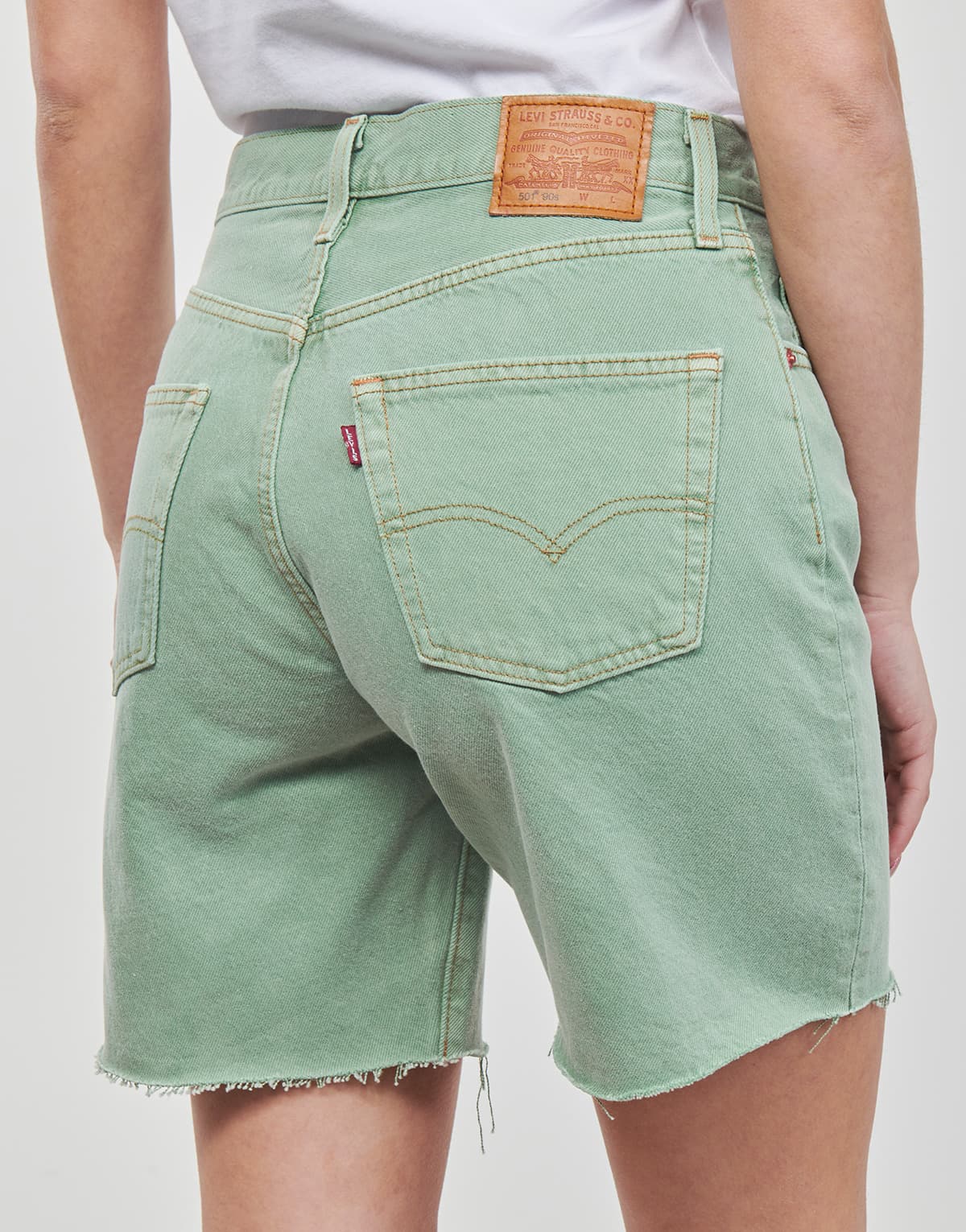 Women's Shorts Levis Green