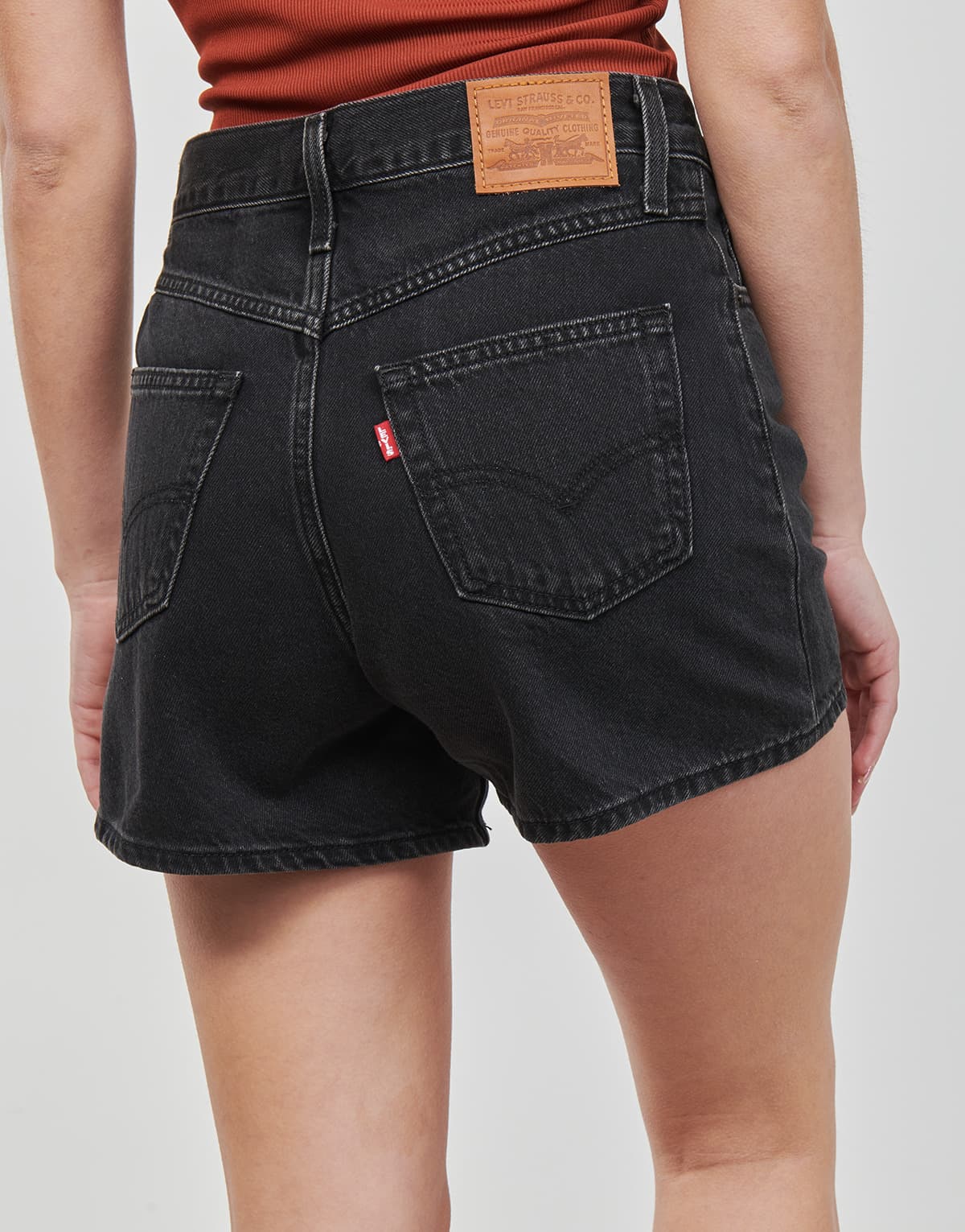 Women's Shorts Levis Black
