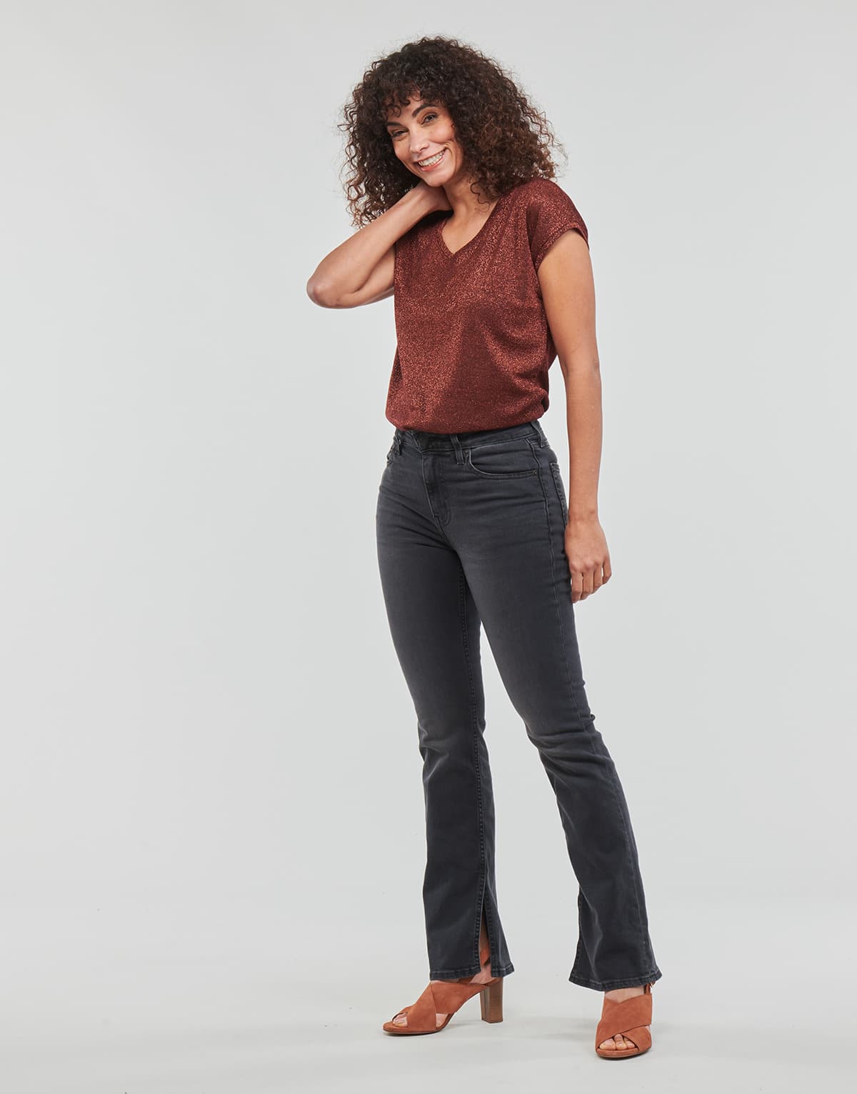 Women's Pants Levis Gray