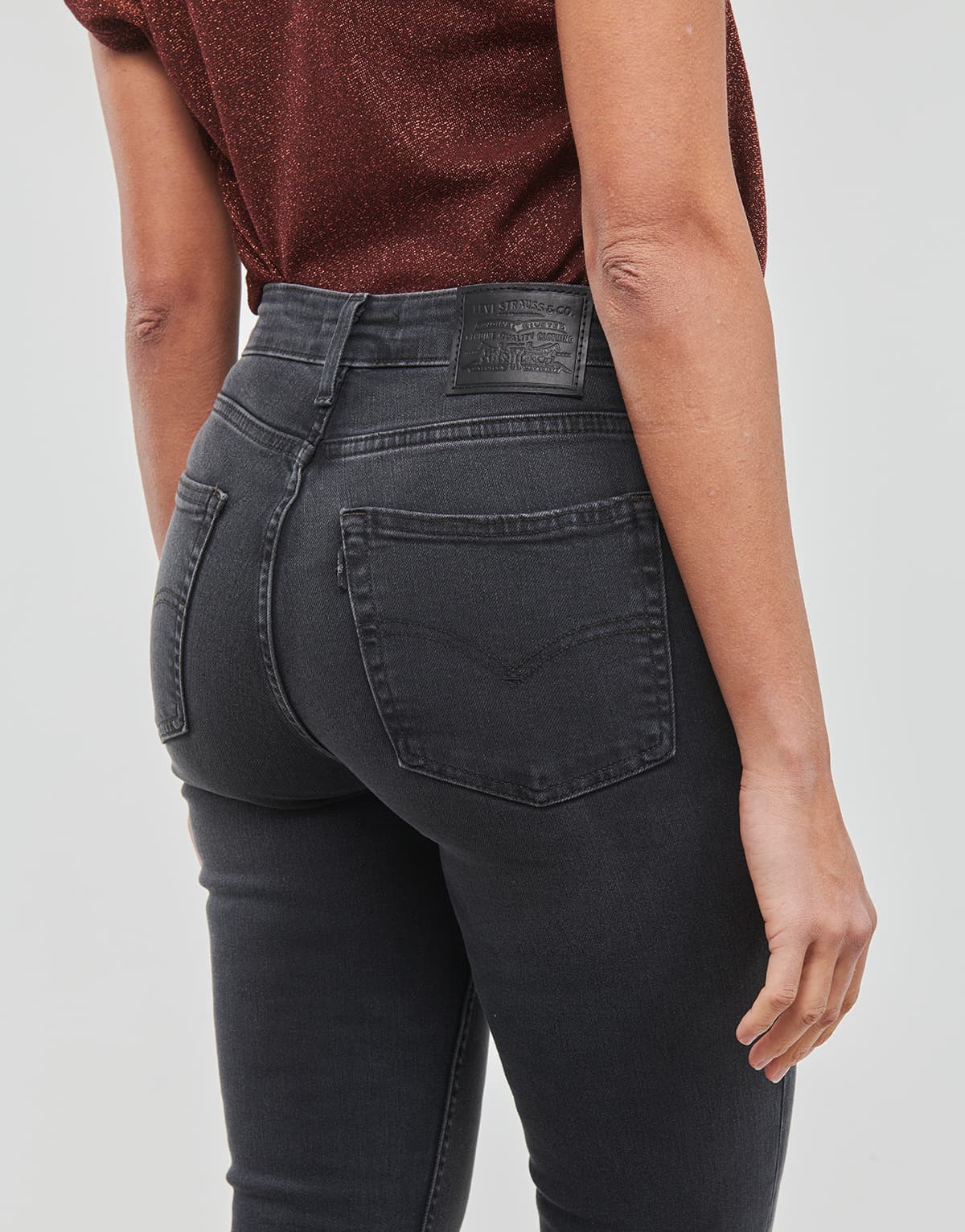 Women's Pants Levis Gray