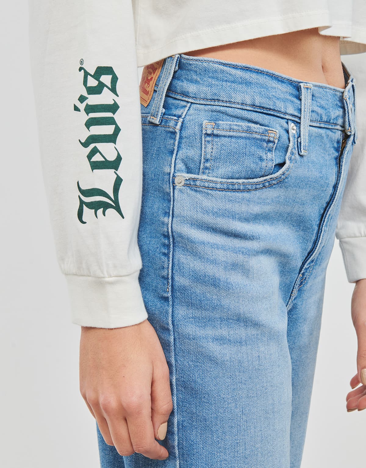 Women's T-Shirts Levis White