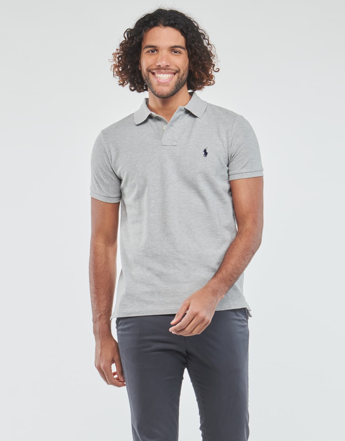 Men's Polo Shirts Polo Ralph Lauren Gray