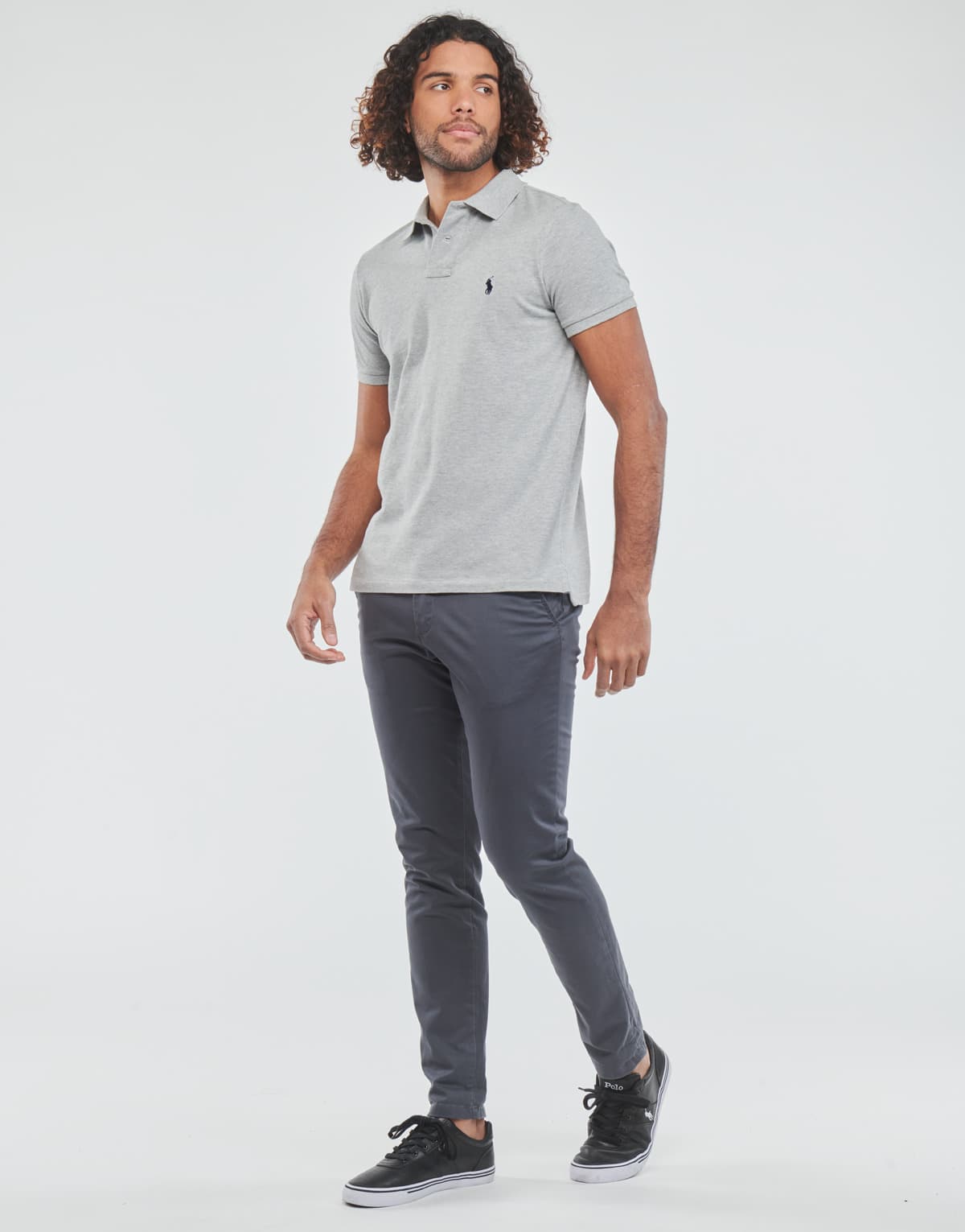 Men's Polo Shirts Polo Ralph Lauren Gray