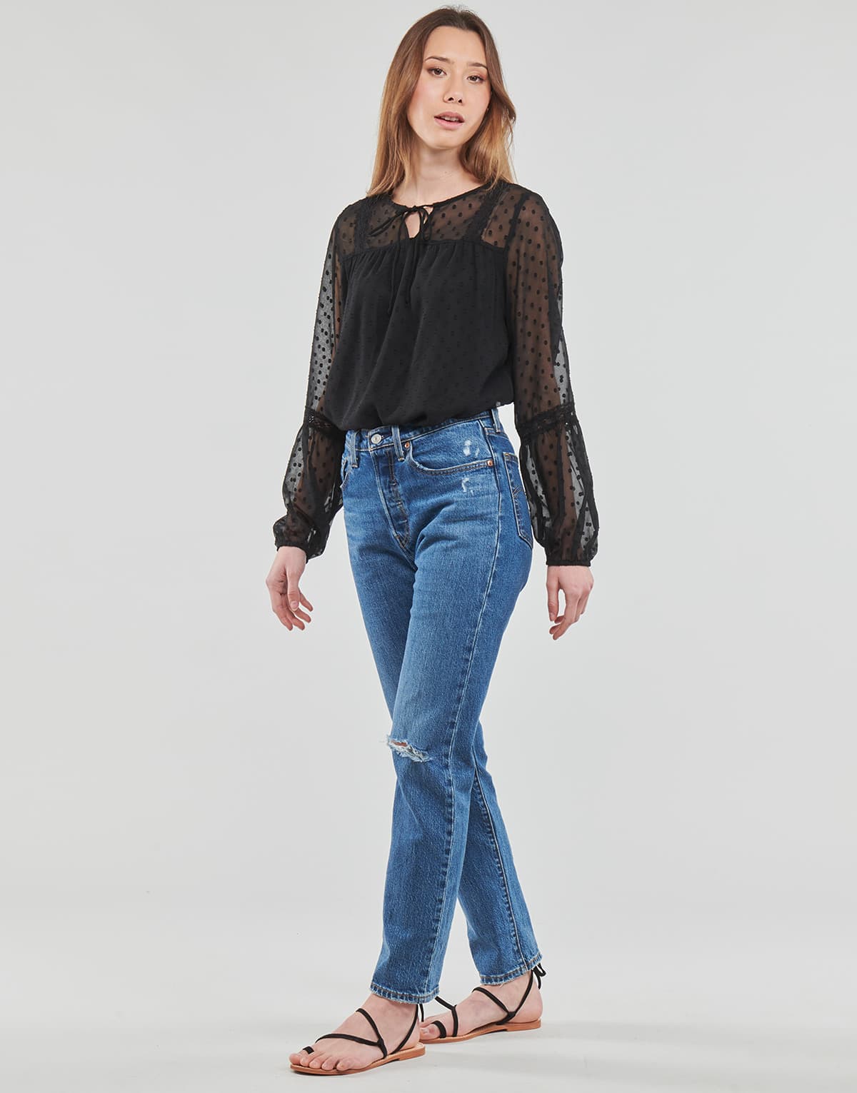 Women's T-Shirts Vila Black