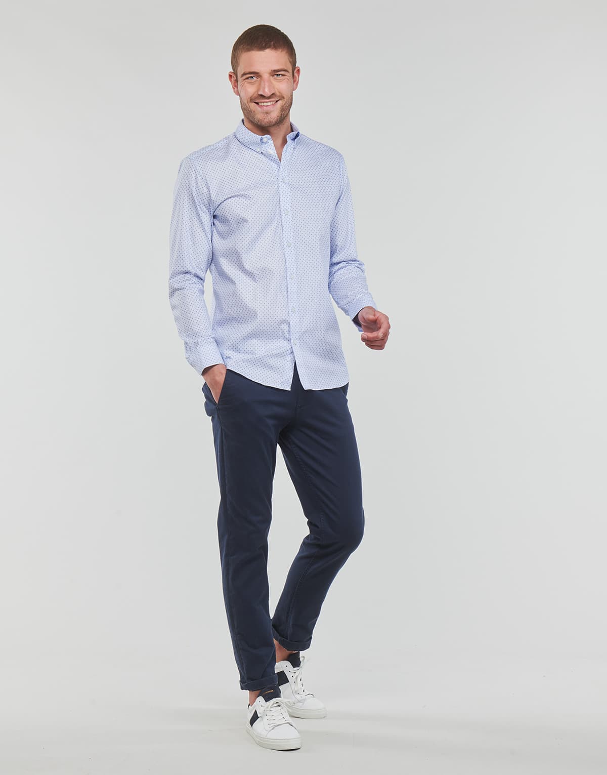 Men's Shirts Selected Blue
