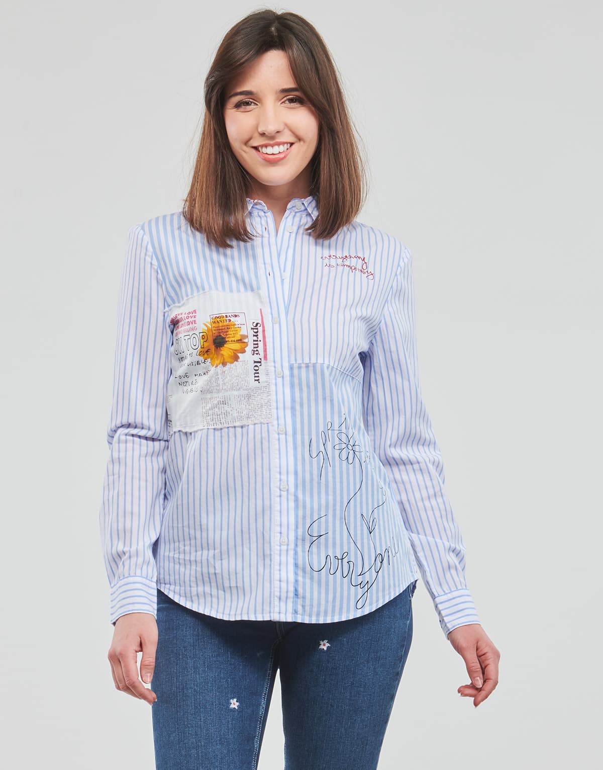 Women's Shirts Desigual Multicolor
