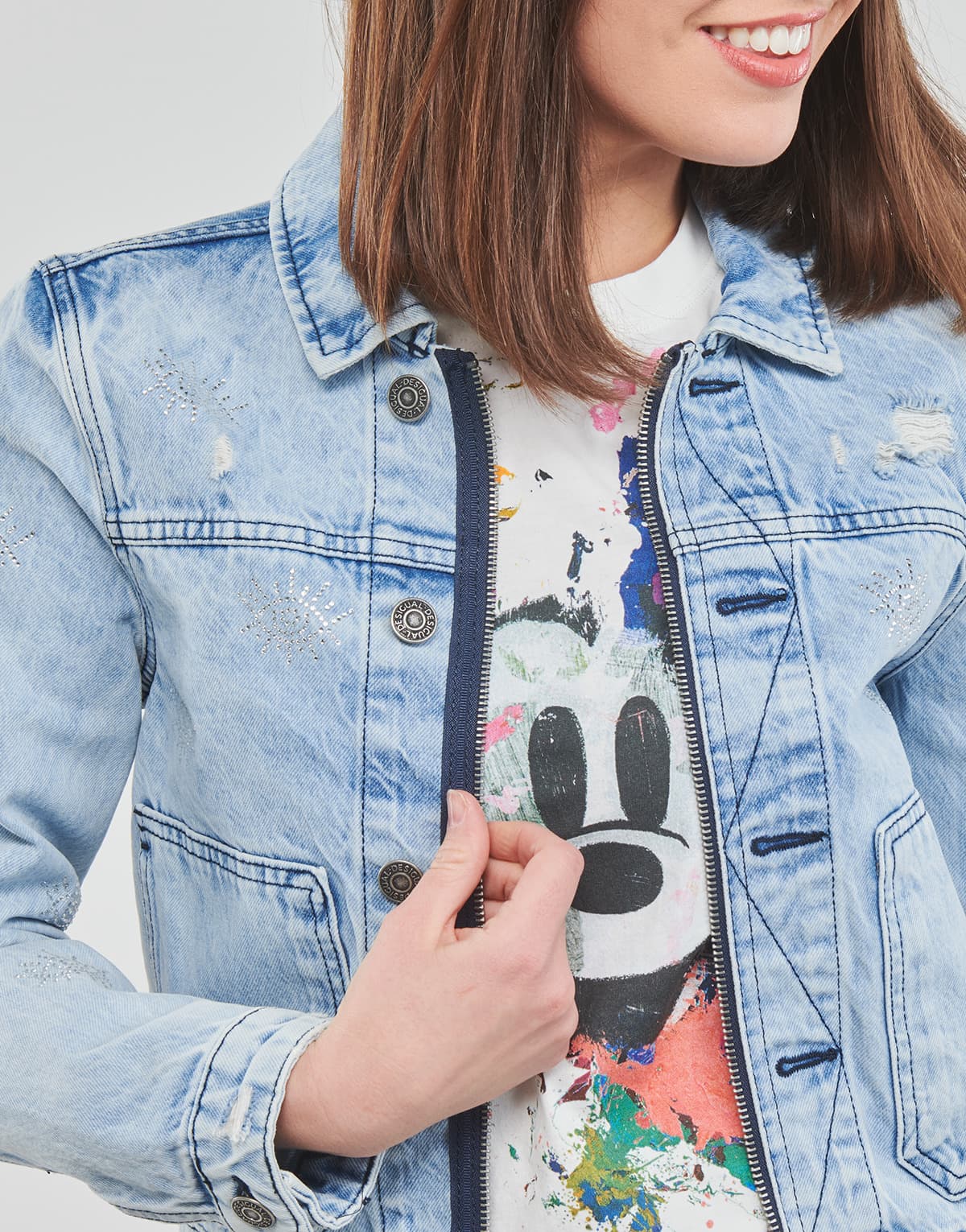 Women's Jackets Desigual Blue