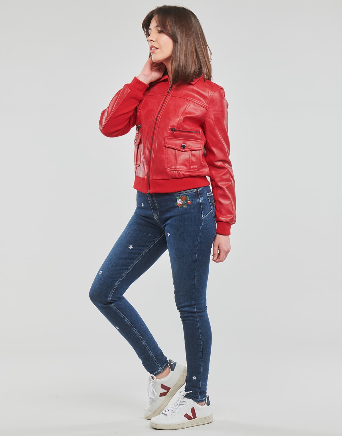 Women's Jackets Desigual Red