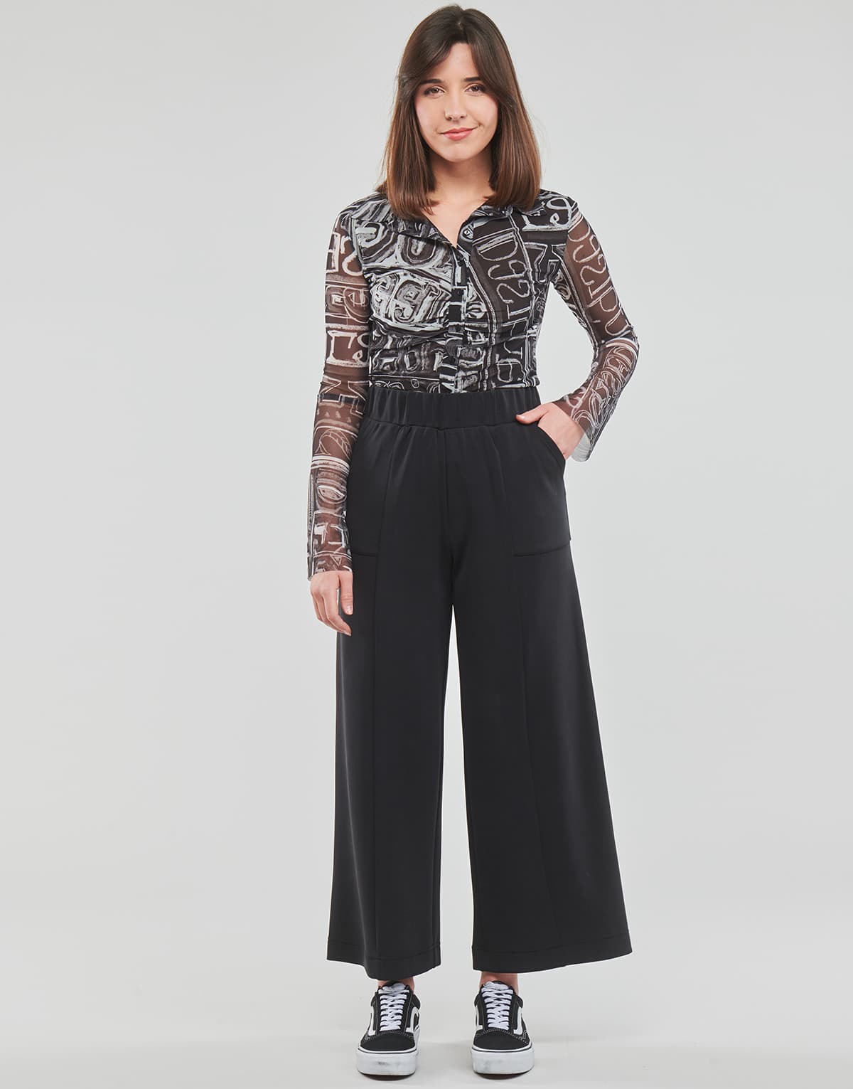 Women's Pants Desigual Black