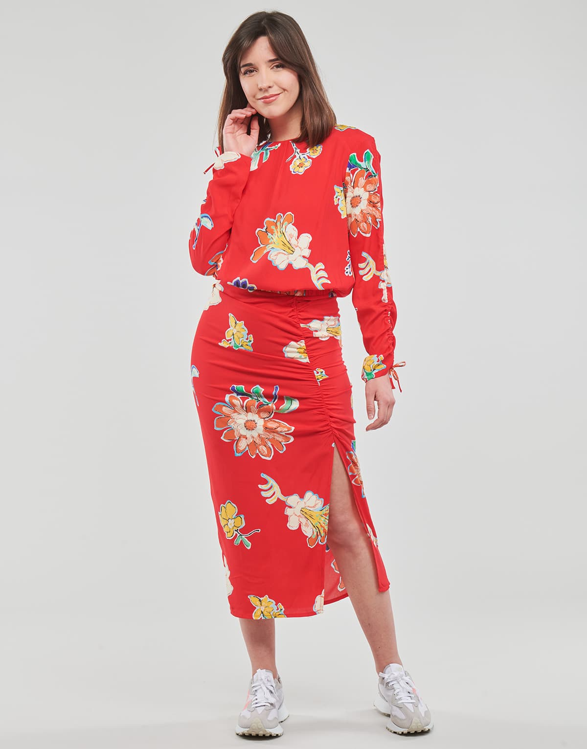 Women's Skirts Desigual Red