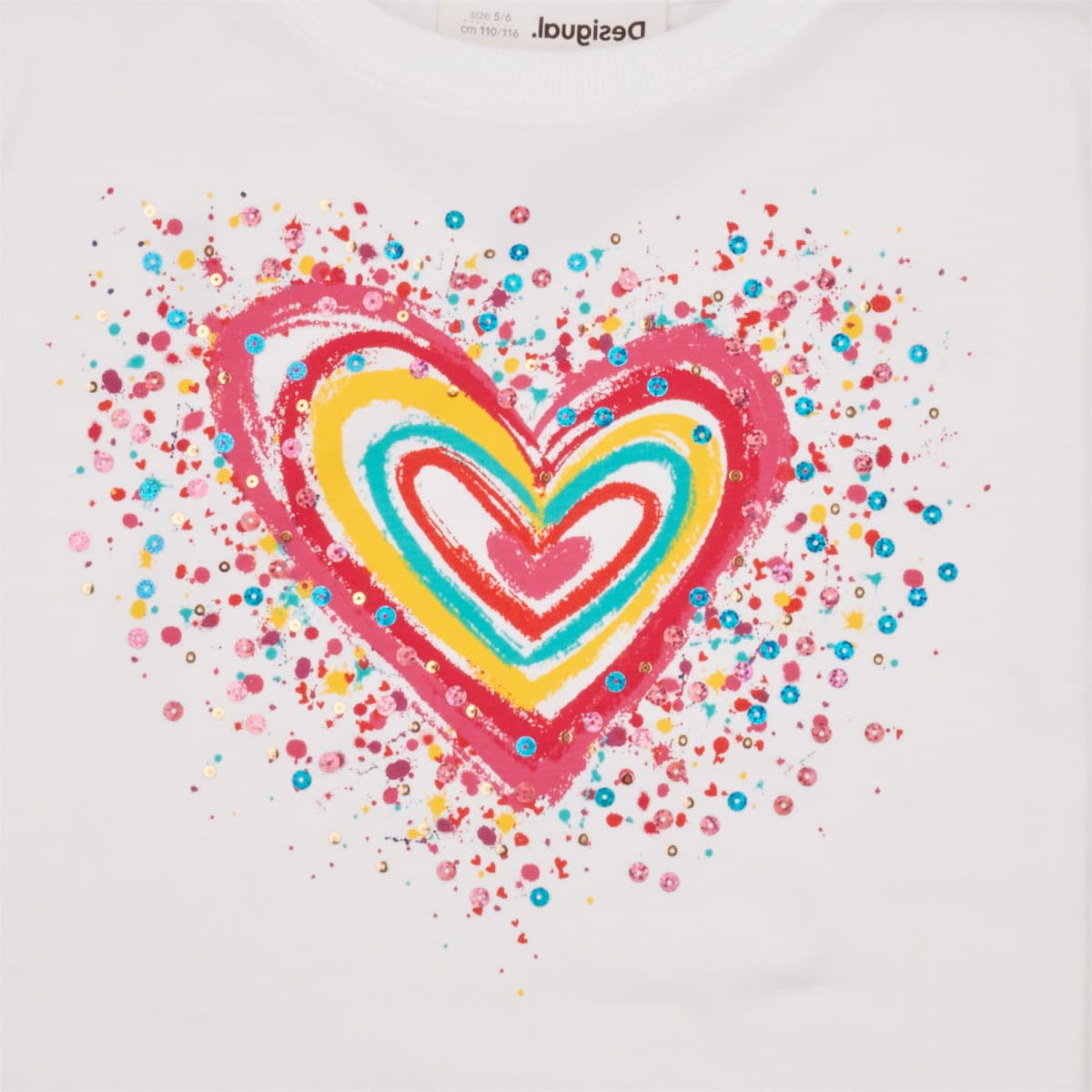 Girls' T-Shirts Desigual White