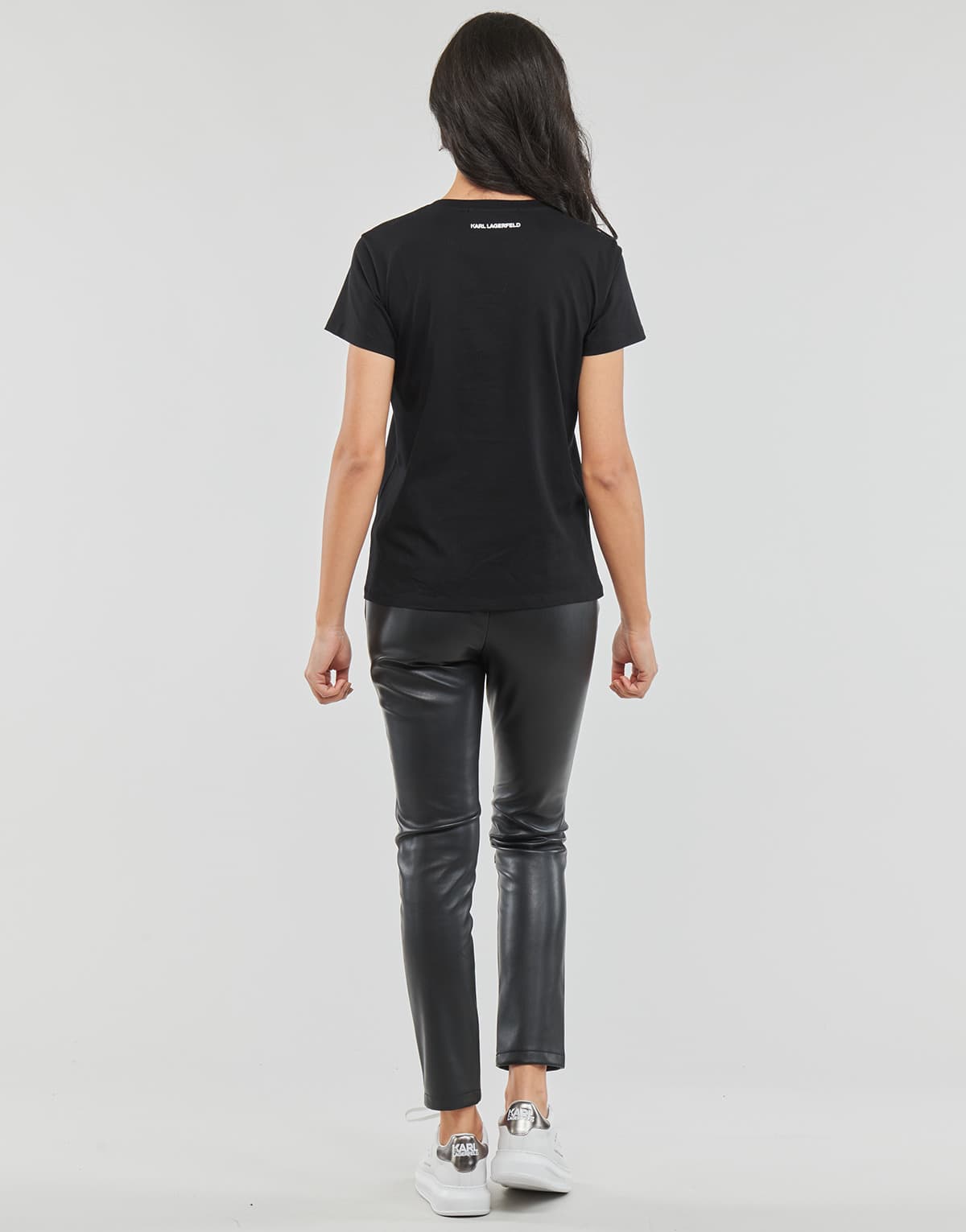 Women's T-Shirts Karl Lagerfeld Black