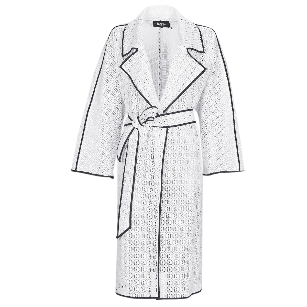 Women's Coats Karl Lagerfeld White