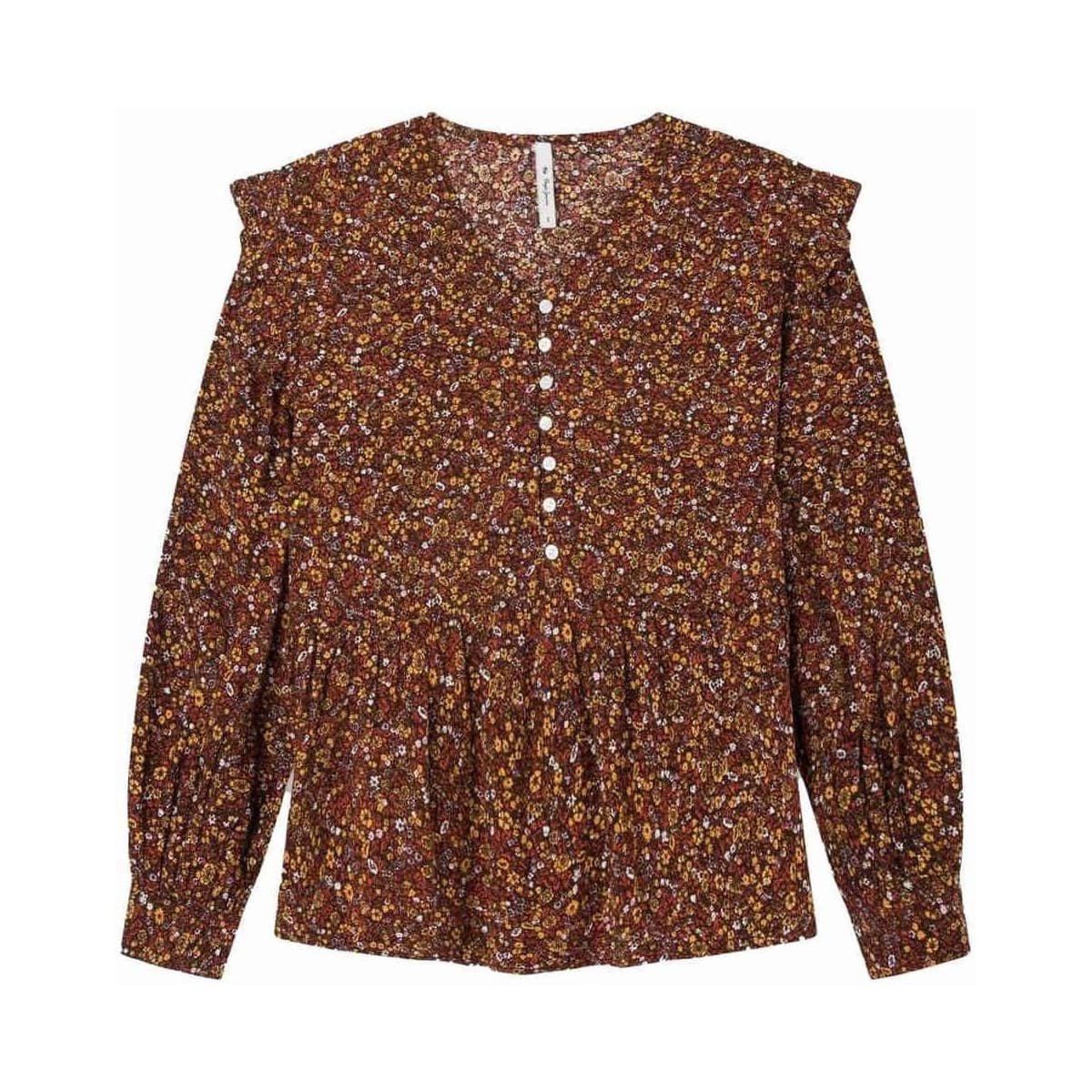 Girls' T-Shirts Pepe Jeans Brown