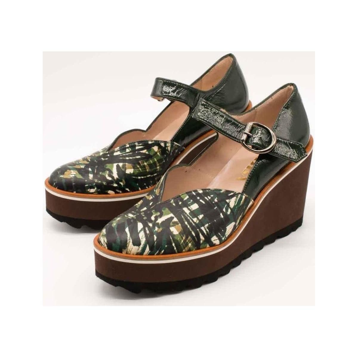 Women's Dress Shoes Zabba Difference Green