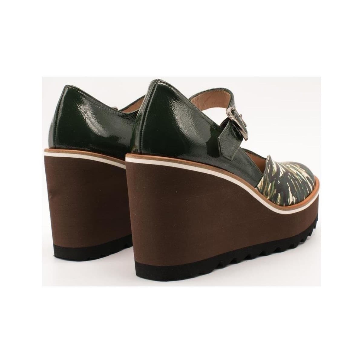 Women's Dress Shoes Zabba Difference Green