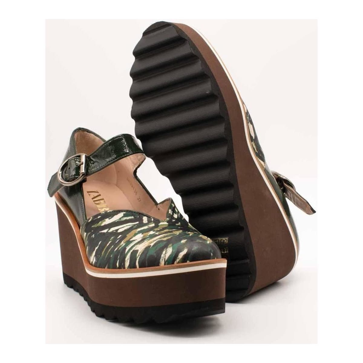 Women's Dress Shoes Zabba Difference Green