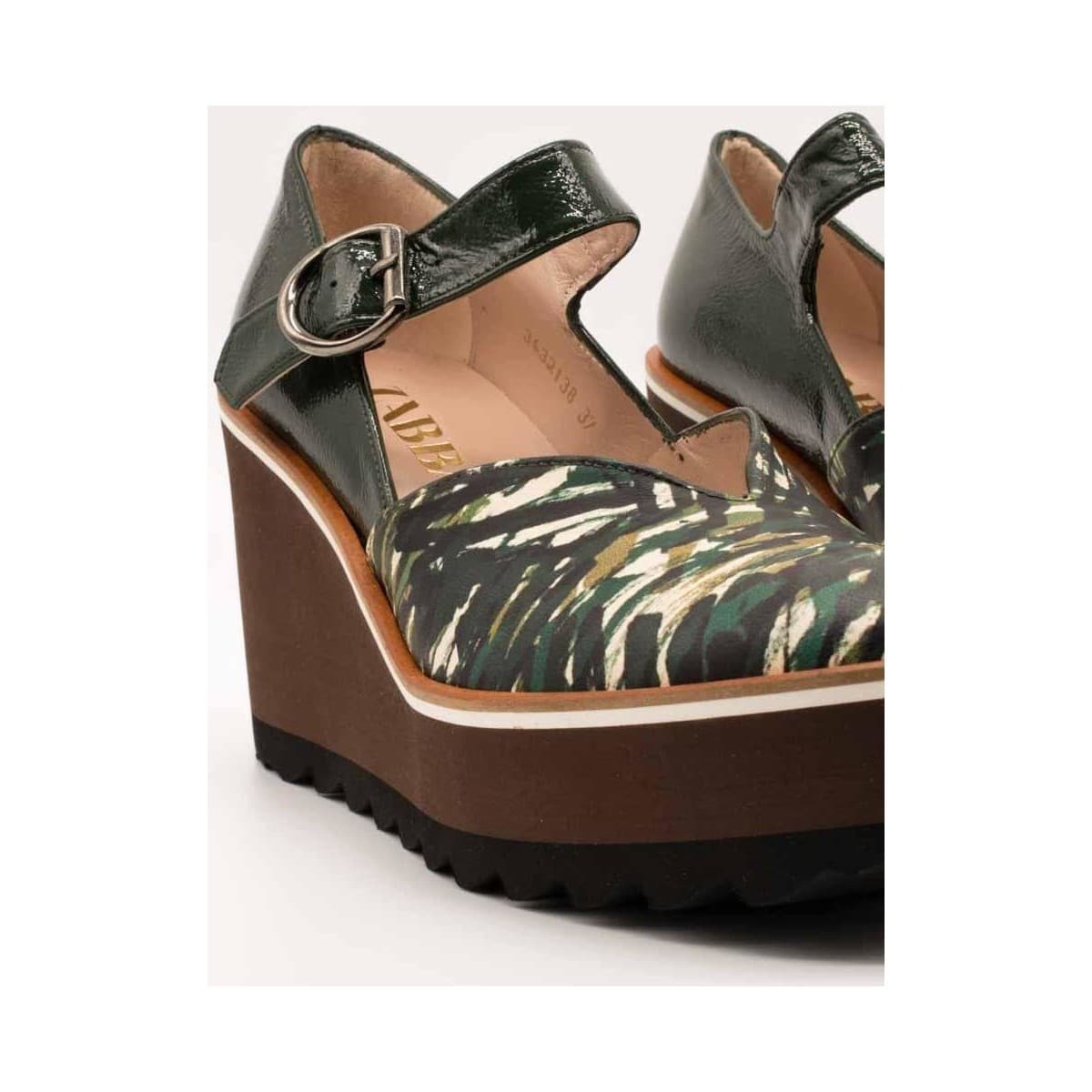 Women's Dress Shoes Zabba Difference Green