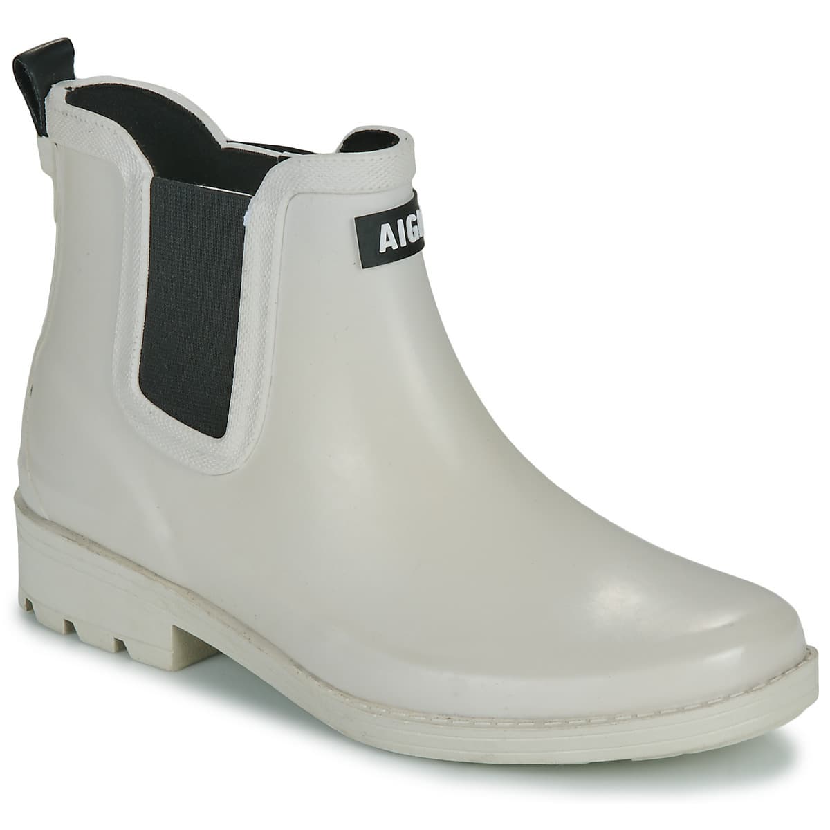 Women's Wellington Boots Aigle Beige