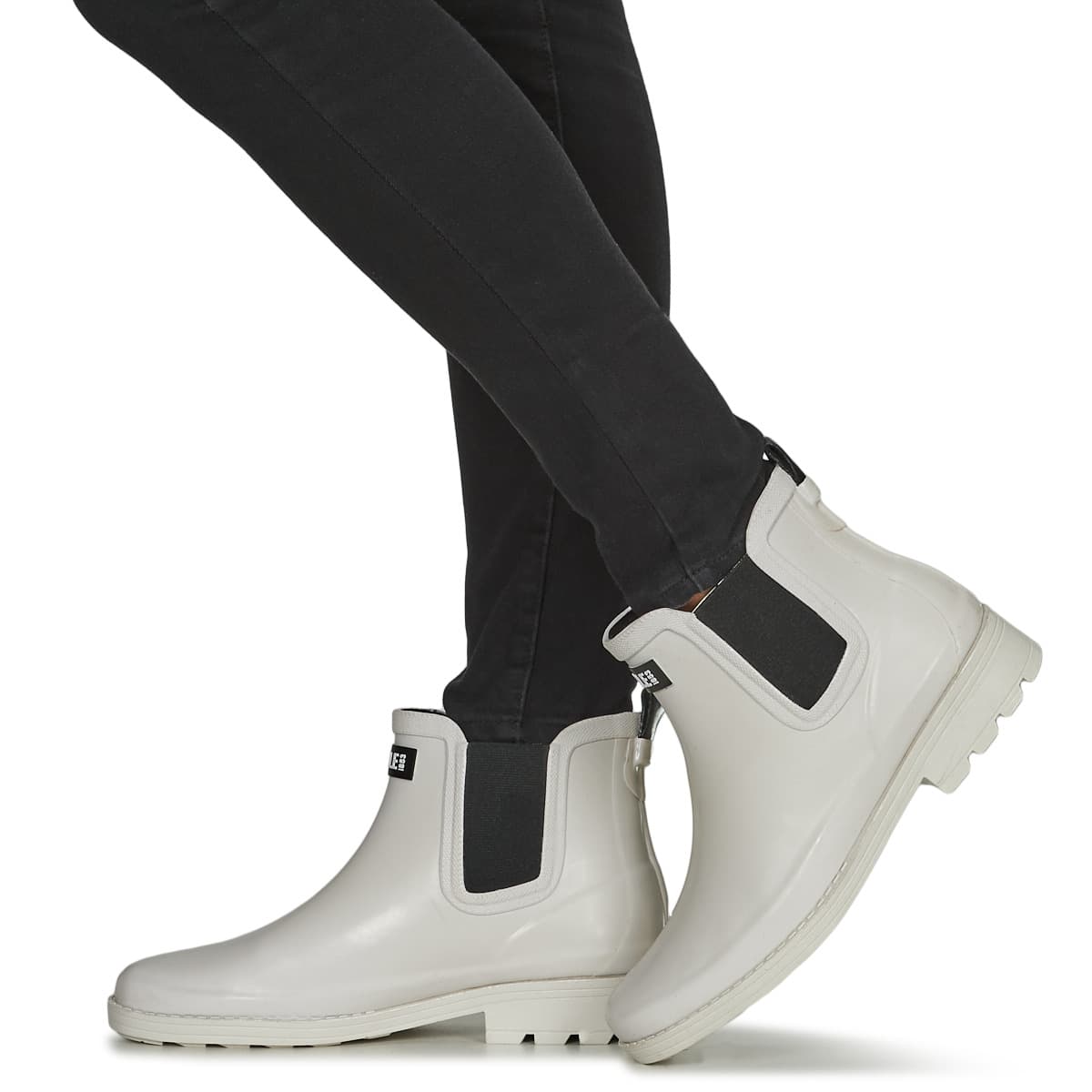 Women's Wellington Boots Aigle Beige