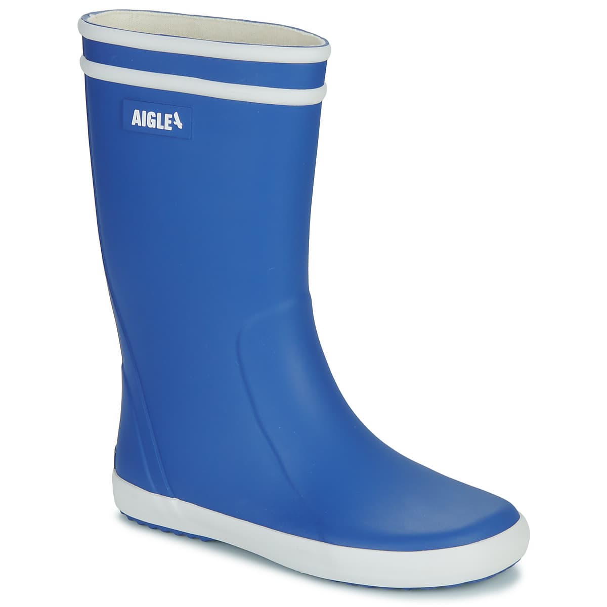 Boys' Wellington Boots Aigle Blue
