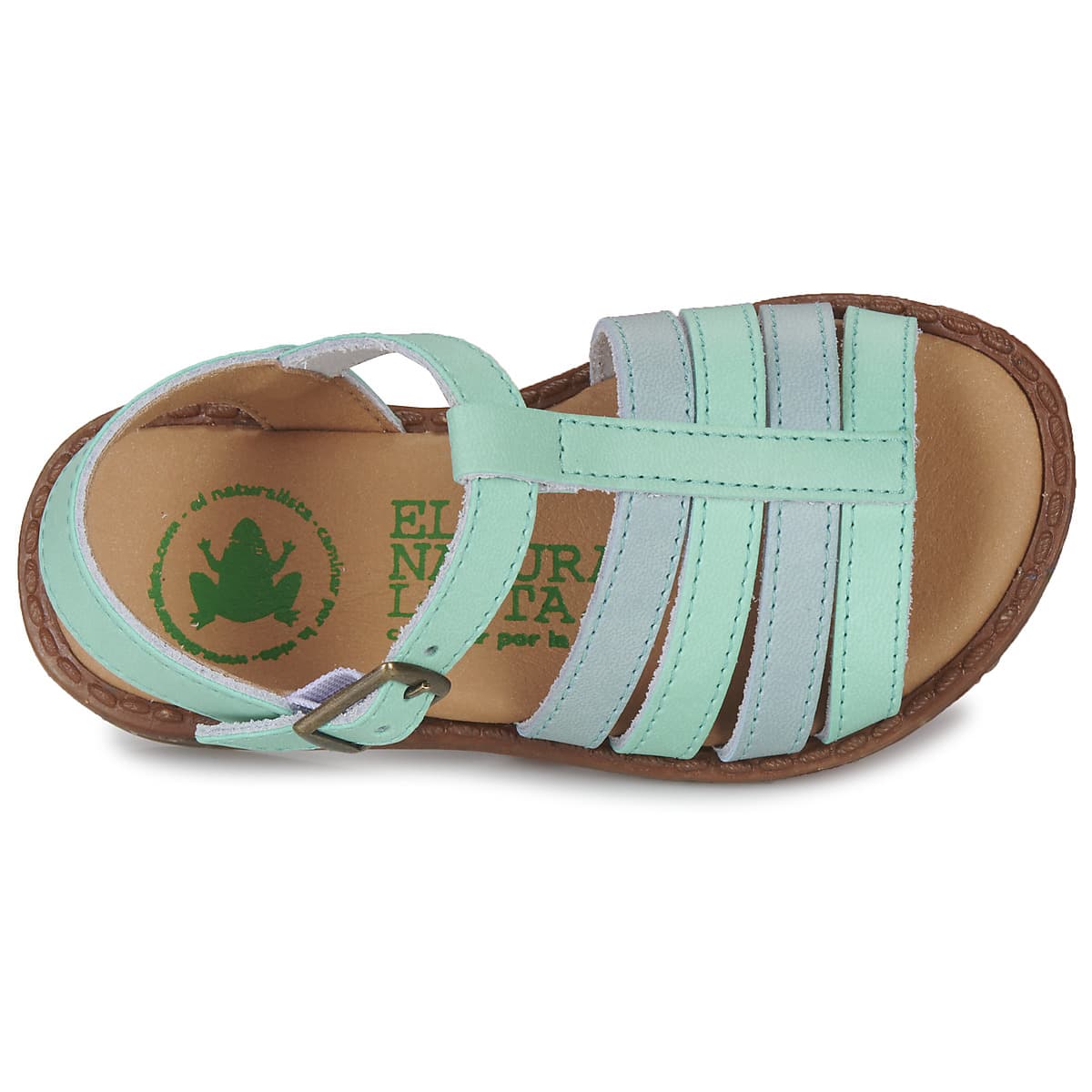 Girls' Sandals El Naturalista Green