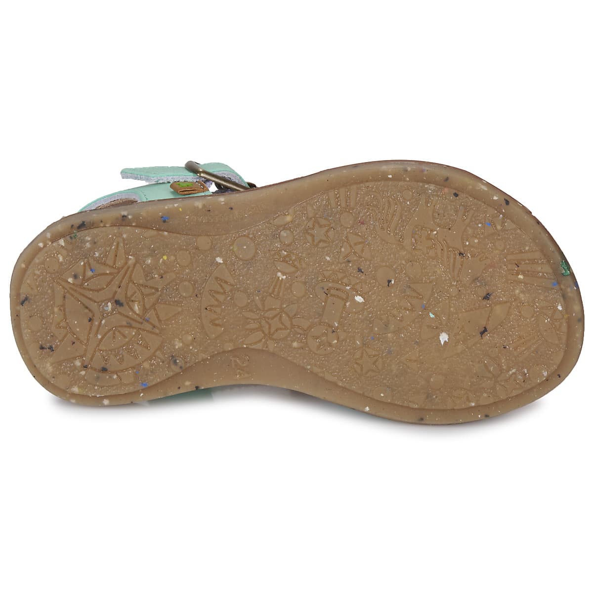 Girls' Sandals El Naturalista Green