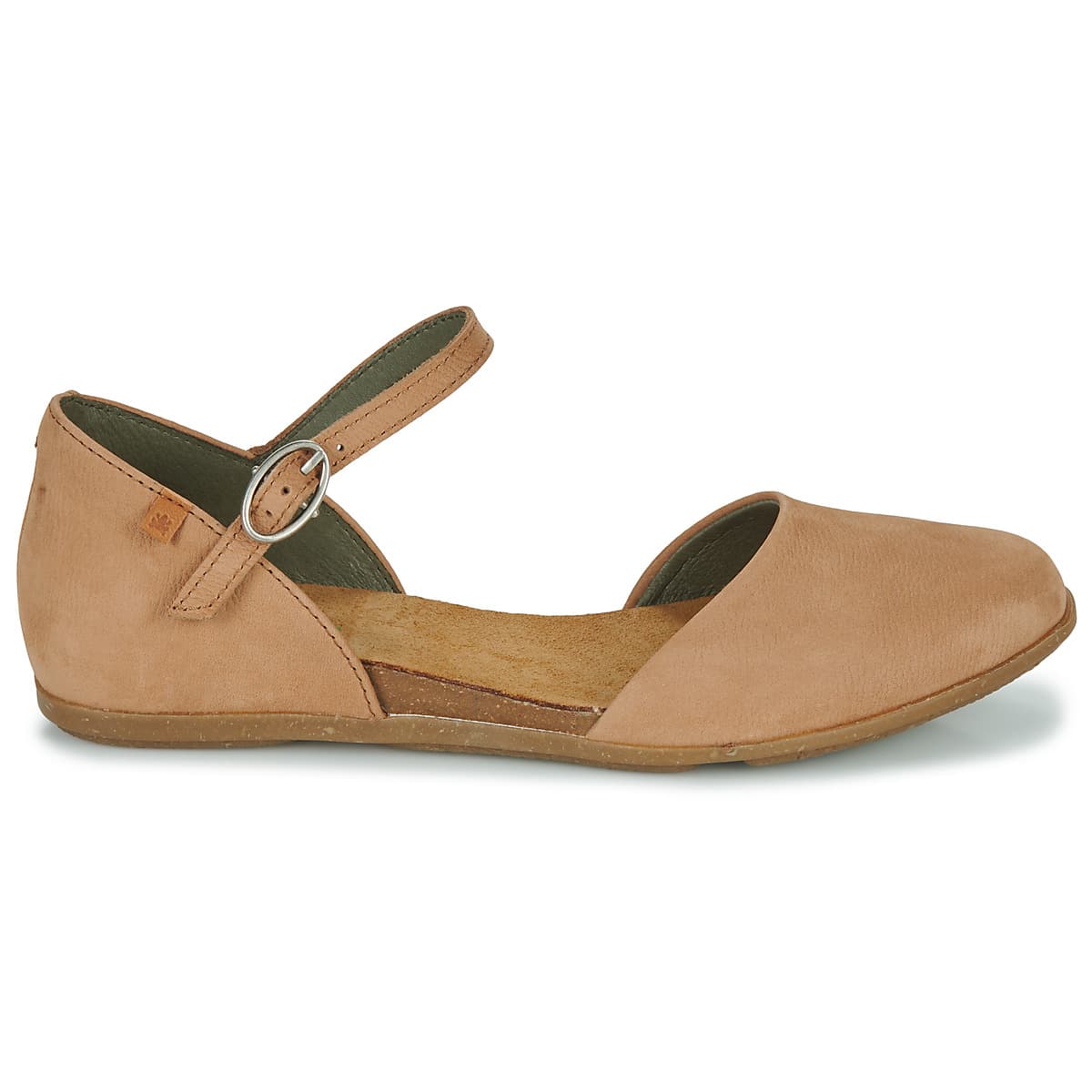 Women's Ballet Flats El Naturalista Brown