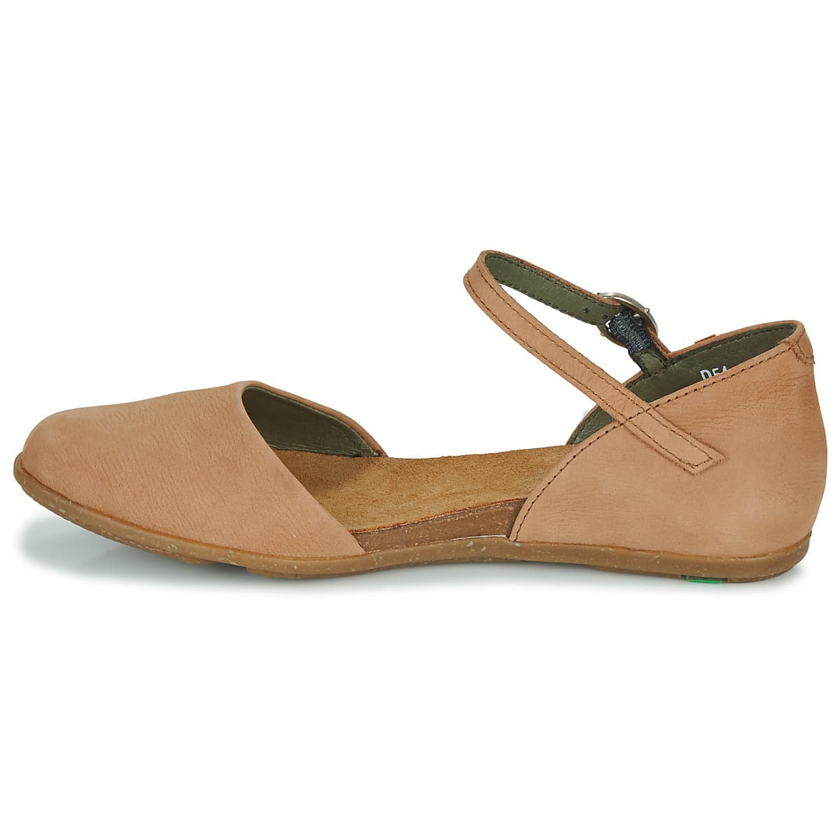 Women's Ballet Flats El Naturalista Brown