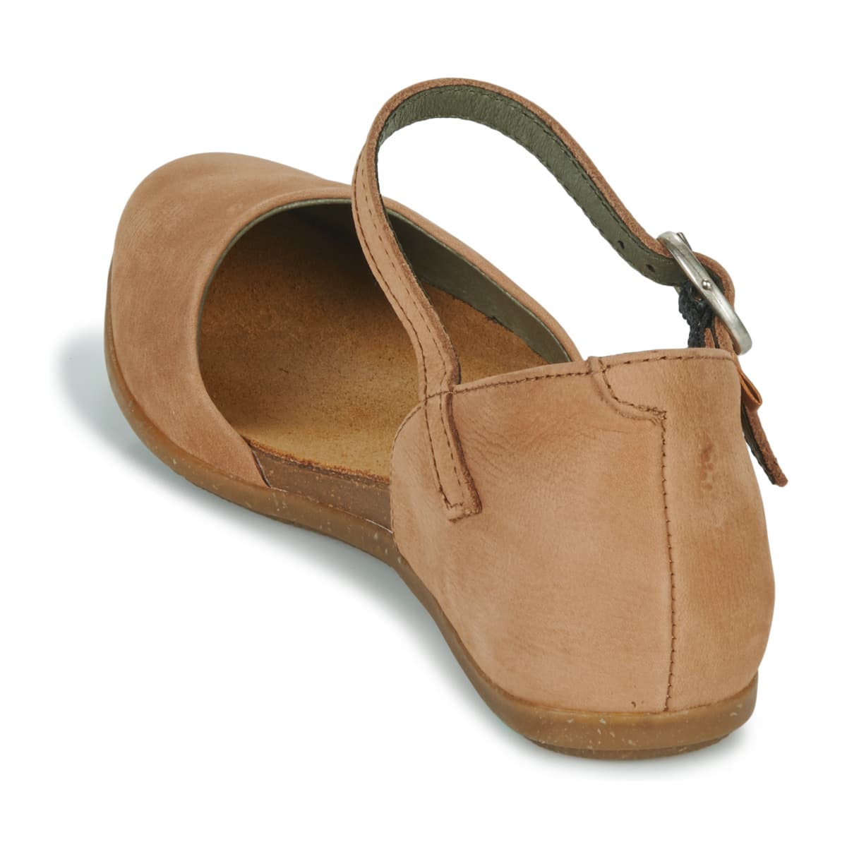 Women's Ballet Flats El Naturalista Brown