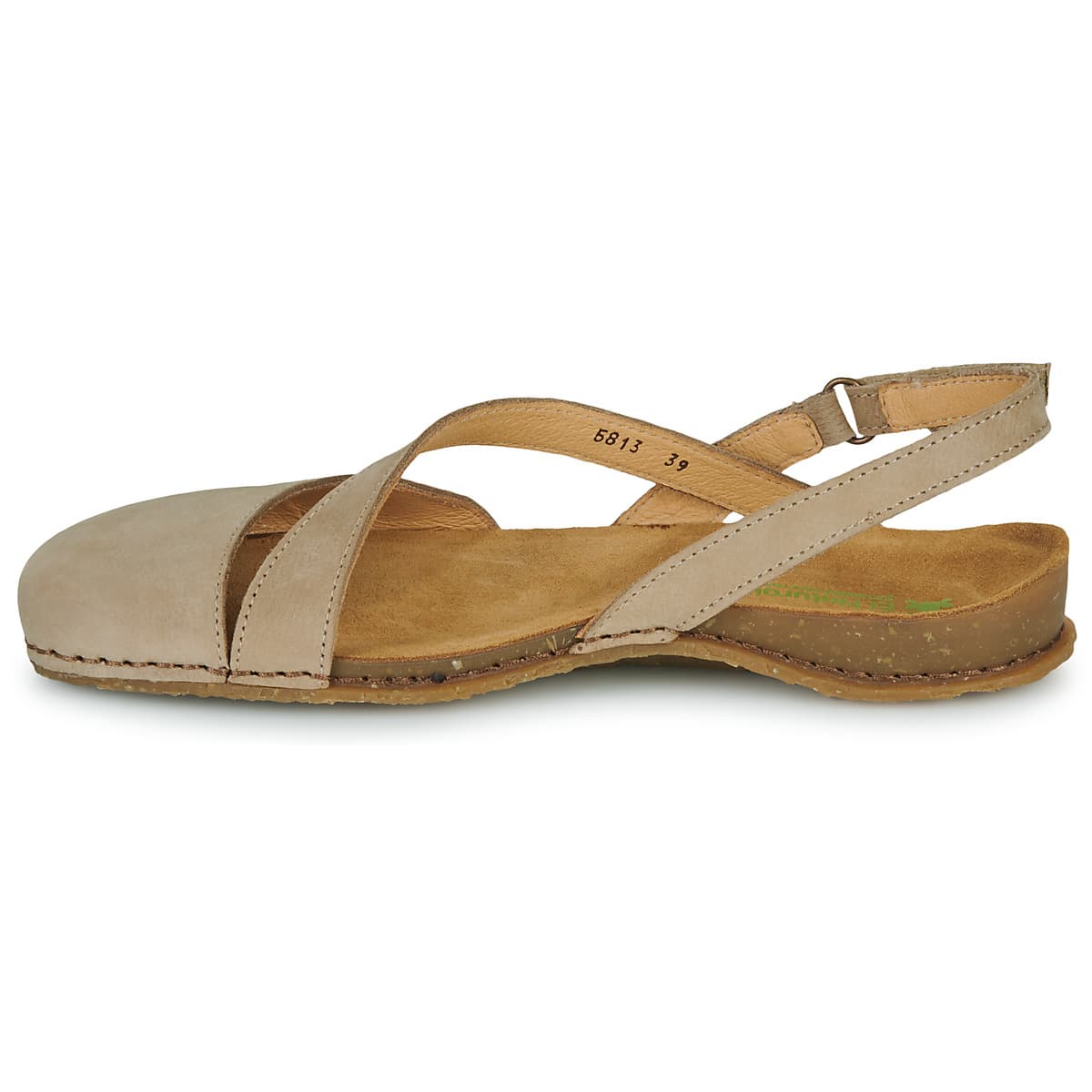 Women's Sandals El Naturalista Beige