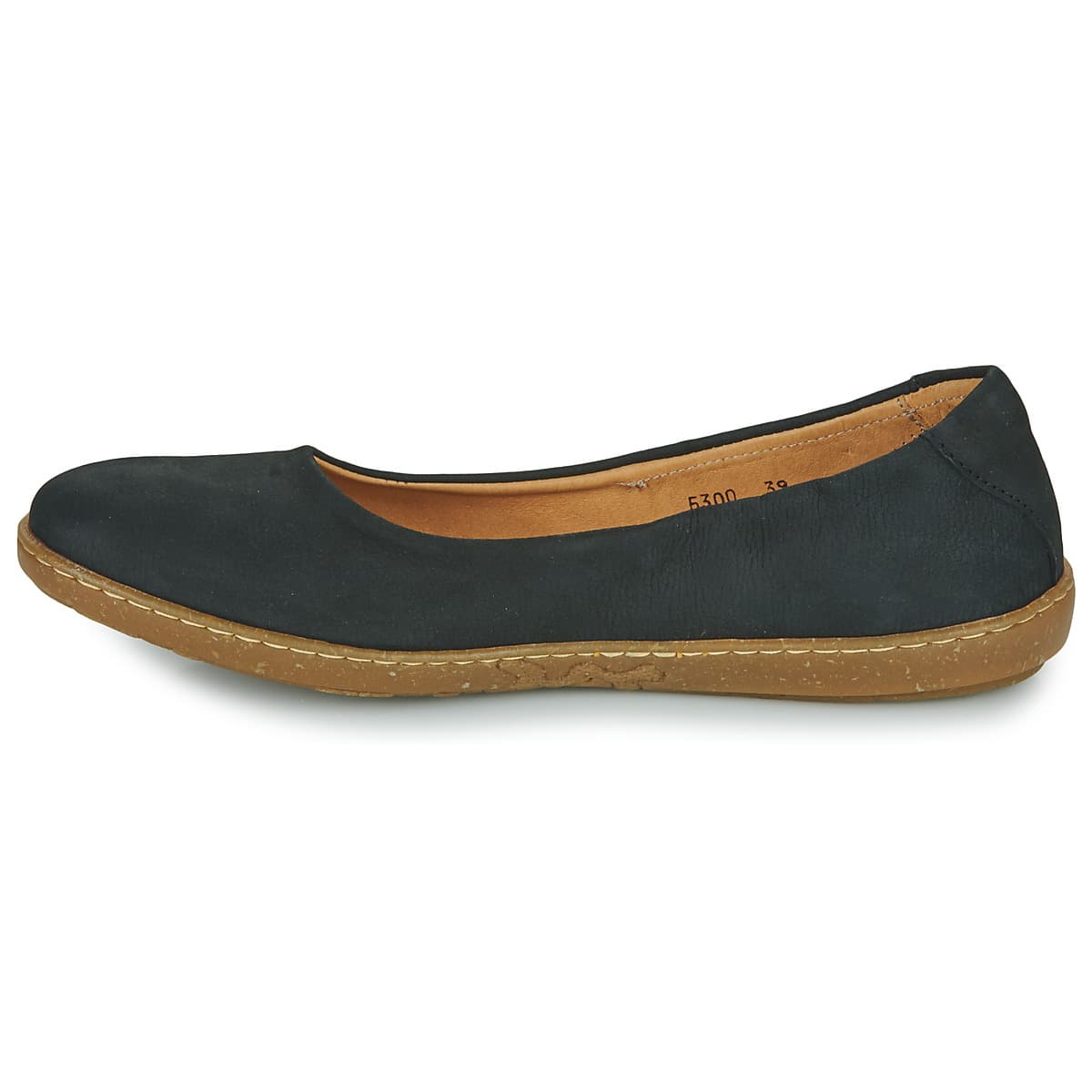 Women's Ballet Flats El Naturalista Black