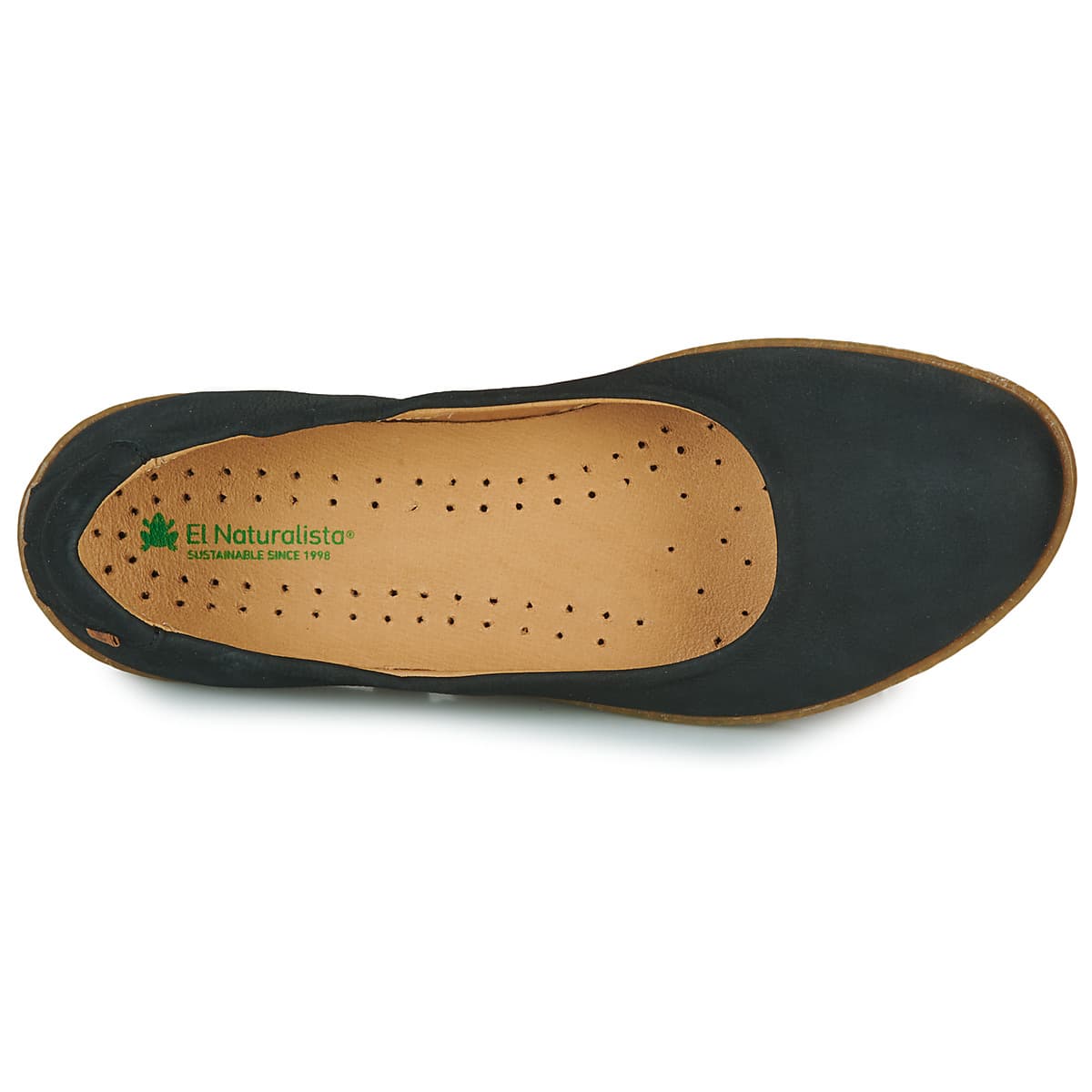 Women's Ballet Flats El Naturalista Black
